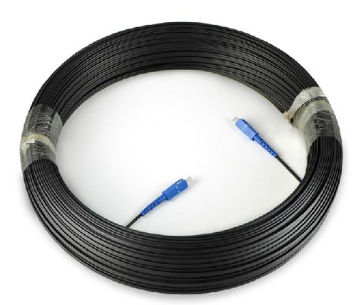 厂家直销sc室外皮线光纤跳线 ftth 50米皮线跳线